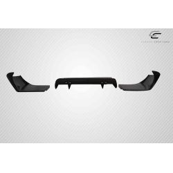 2015-2023 Dodge Challenger Carbon Creations Circuit Rear Diffuser - 3 Piece image - 12