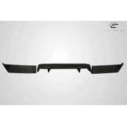 2008-2014 Dodge Challenger Carbon Creations Circuit Rear Diffuser - 3 Piece image - 1