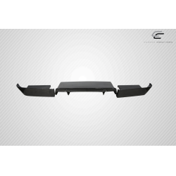 2008-2014 Dodge Challenger Carbon Creations Circuit Rear Diffuser - 3 Piece image - 2