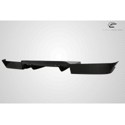 2008-2014 Dodge Challenger Carbon Creations Circuit Rear Diffuser - 3 Piece image - 3