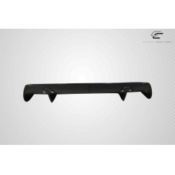 2008-2014 Dodge Challenger Carbon Creations Circuit Rear Diffuser - 3 Piece image - 5