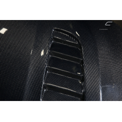 2012-2018 BMW 3 Series F30 / 2014-2020 4 Series F32 Carbon Creations DriTech Victory Hood - 1 Piece image - 17