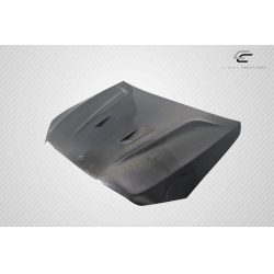 2015-2021 Mercedes C Class W205 Carbon Creations DriTech Black Series Look Hood - 1 Piece image - 14