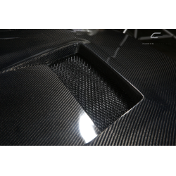 2008-2017 Mitsubishi Lancer / Lancer Evolution 10 Lancer Carbon Creations DriTech Race Hood - 1 Piece image - 12