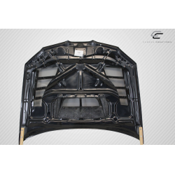 2006-2007 Subaru Impreza WRX STI Carbon Creations DriTech TS-1 Hood - 1 Piece image - 9