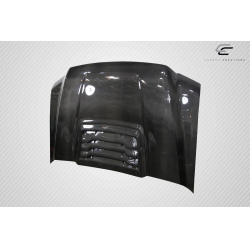 1999-2007 Ford Super Duty / 2000-2005 Ford Excursion Carbon Creations Raptor Look Hood - 1 Piece image - 10