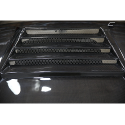 1995-1996 Nissan 240SX S14 Carbon Creations D-Spec Hood - 1 Piece image - 14