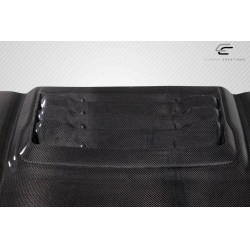 2009-2014 Ford F-150 Carbon Creations Raptor Look Hood - 1 Piece image - 16