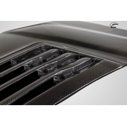 2009-2014 Ford F-150 Carbon Creations Raptor Look Hood - 1 Piece image - 18