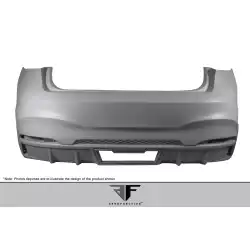 2015-2019 BMW X6 F16 / X6M F86 AF-1 Rear Bumper ( GFK ) - 1 Piece (S) image - 9