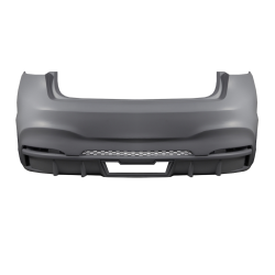 2015-2019 BMW X6 F16 / X6M F86 AF-1 Rear Bumper ( GFK ) - 1 Piece (S) image - 9
