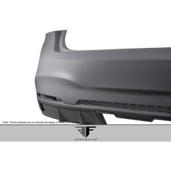 2015-2019 BMW X6 F16 / X6M F86 AF-1 Rear Bumper ( GFK ) - 1 Piece (S) image - 13