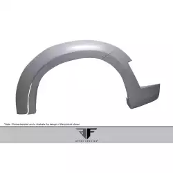 2015-2019 BMW X6 F16 / X6M F86 AF-1 Rear Fender Flares ( PU-RIM ) - 6 Piece (S) image - 14