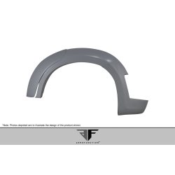 2015-2019 BMW X6 F16 / X6M F86 AF-1 Rear Fender Flares ( PU-RIM ) - 6 Piece image - 16