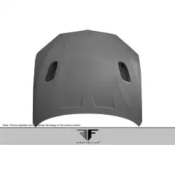 2015-2019 BMW X6 F16 / X6M F86 AF-1 Hood ( GFK ) - 1 Piece image - 14