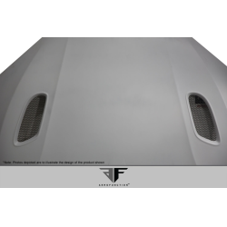 2015-2019 BMW X6 F16 / X6M F86 AF-1 Hood ( GFK ) - 1 Piece image - 13