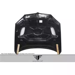 2015-2019 BMW X6 F16 / X6M F86 Carbon AF-1 Hood ( CFP ) - 1 Piece image - 8