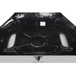 2015-2019 BMW X6 F16 / X6M F86 Carbon AF-1 Hood ( CFP ) - 1 Piece image - 9