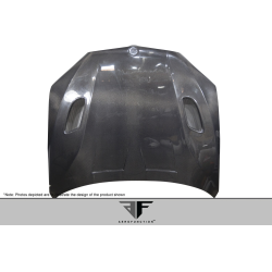 2015-2019 BMW X6 F16 / X6M F86 Carbon AF-1 Hood ( CFP ) - 1 Piece image - 10