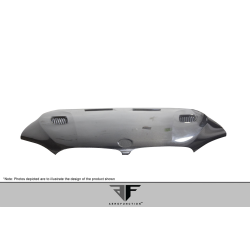 2015-2019 BMW X6 F16 / X6M F86 Carbon AF-1 Hood ( CFP ) - 1 Piece image - 11