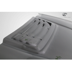 2011-2016 Ford Super Duty F250 F350 F450 Carbon Creations Raptor Look Hood - 1 Piece image - 12