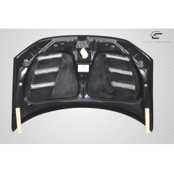 2012-2015 Honda Civic 4DR Carbon Creations TS-1 Hood - 1 Piece image - 14