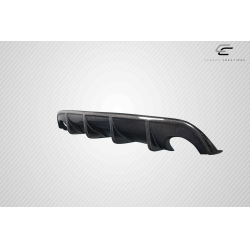 2014-2017 Infiniti Q50 Carbon Creations VIP Rear Diffuser - 1 Piece image - 7