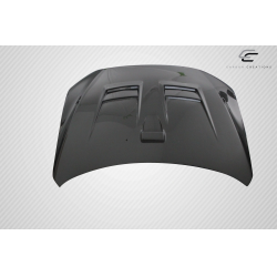 2008-2017 Mitsubishi Lancer / Lancer Evolution 10 Carbon Creations D Spec Hood - 1 Piece image - 15