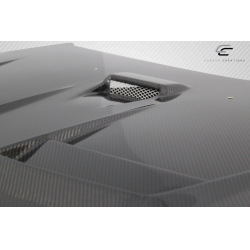 2008-2017 Mitsubishi Lancer / Lancer Evolution 10 Carbon Creations D Spec Hood - 1 Piece image - 24