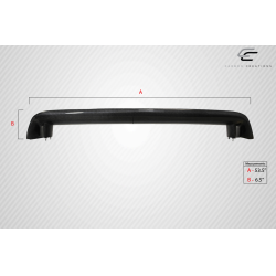 Universal Carbon Creations DriTech Skyline R32 Look Wing Spoiler - 1 Piece image - 9