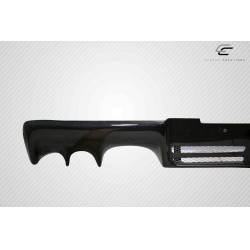 2008-2015 Mitsubishi Lancer Evo X Carbon Creations DriTech OEM Look Rear Diffuser - 1 Piece image - 12