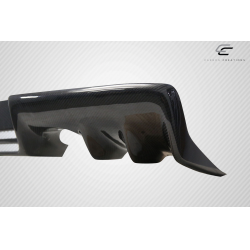 2008-2015 Mitsubishi Lancer Evo X Carbon Creations DriTech OEM Look Rear Diffuser - 1 Piece image - 13