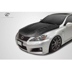 2008-2014 Lexus IS-F Carbon Creations TS-2 Hood - 1 Piece image - 8