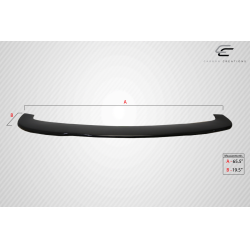 Universal Carbon Creations Type 3 Front Lip Splitter - 1 Piece image - 7