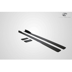 Universal Carbon Creations DriTech C-Speed Side Splitters - 4 Piece image - 12