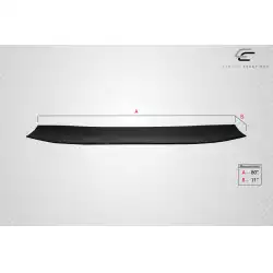 Universal 80" VRX Air Foil Blade ( includes 2 brackets only, stands and end caps sold separately ) - 3 Piece image - 15