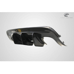 2008-2014 BMW X6M E71 E72 Carbon Creations DriTech AK-M Rear Diffuser - 1 Piece image - 8