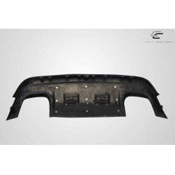 2008-2014 BMW X6M E71 E72 Carbon Creations DriTech AK-M Rear Diffuser - 1 Piece image - 9
