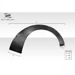 Universal Slider V2 4.7" Fender Flares - 2 piece image - 17