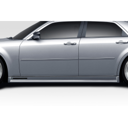 2005-2010 Chrysler 300 300C Duraflex Bomber Side Skirts Rocker Panels - 2 Piece image - 7