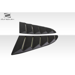 2015-2023 Ford Mustang Duraflex KT Window Scoops - 2 Piece (S) image - 14