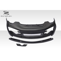 2005-2011 Porsche 911 Carrera 997 Duraflex Tecnika Front Bumper - 4 Piece image - 11