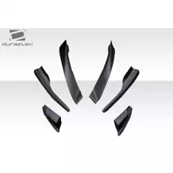 2013-2020 Scion FR-S Toyota 86 Subaru BRZ GT500 V2 Canards - 6 Piece image - 10