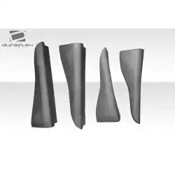 2003-2007 Infiniti G Coupe G35 Vader Side Skirts Rocker Panels Add Ons Spat Extensions - 4 Piece image - 12