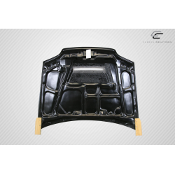 1992-1995 Honda Civic 2DR / HB Carbon Creations Vader Hood - 1 Piece image - 9