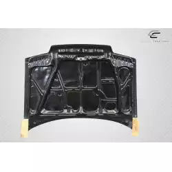1988-1991 Honda Civic HB CR-X SiR Look Style Hood - 1 Piece image - 7