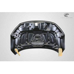 2017-2021 Honda Civic Type R Carbon Creations OEM Look Hood - 1 Piece image - 11