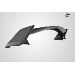 2006-2015 Honda Civic 4DR Sedan Carbon Creations Type R Look Rear Wing Spoiler - 1 Piece image - 15
