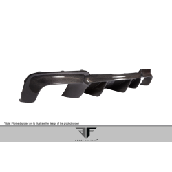 2011-2016 BMW M5 F10 Carbon AF-1 Rear Diffuser ( CFP ) - 1 Piece image - 9