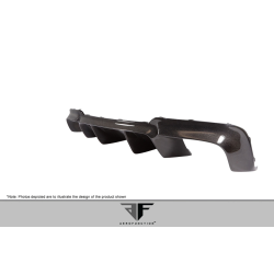 2011-2016 BMW M5 F10 Carbon AF-1 Rear Diffuser ( CFP ) - 1 Piece image - 10